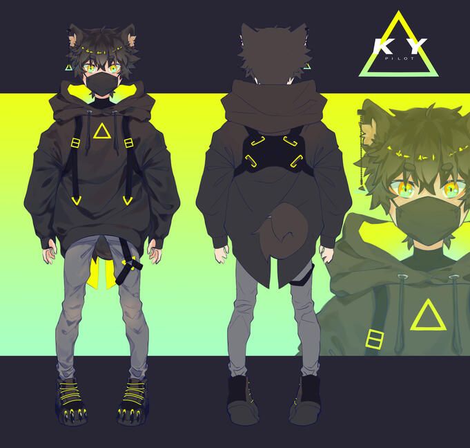 KY OC LIVE2D MODEL